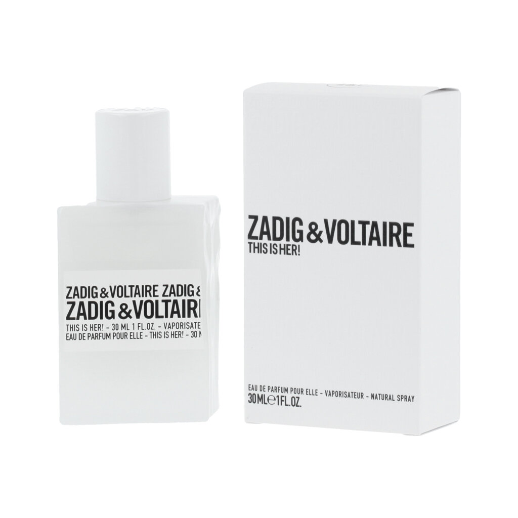 Zadig & Voltaire This is Her Eau de Parfum Femme 30 ml - Parfum Privilège