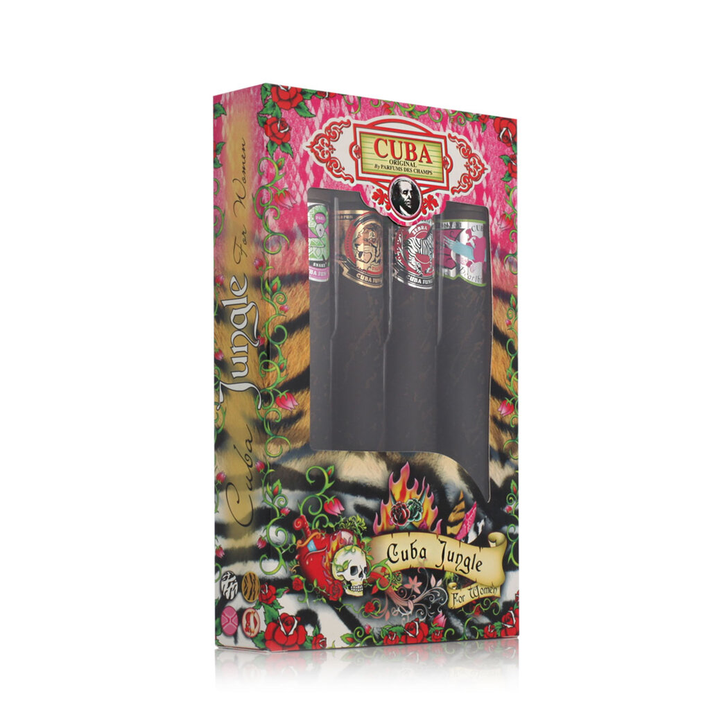 Cuba Jungle Set Coffret 4 Eaux de Parfum 35 ml - Parfum Privilège