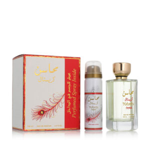 Lattafa Mahasin Crystal Eau de Parfum 100 ml + Déodorant Spray - Parfum Privilège