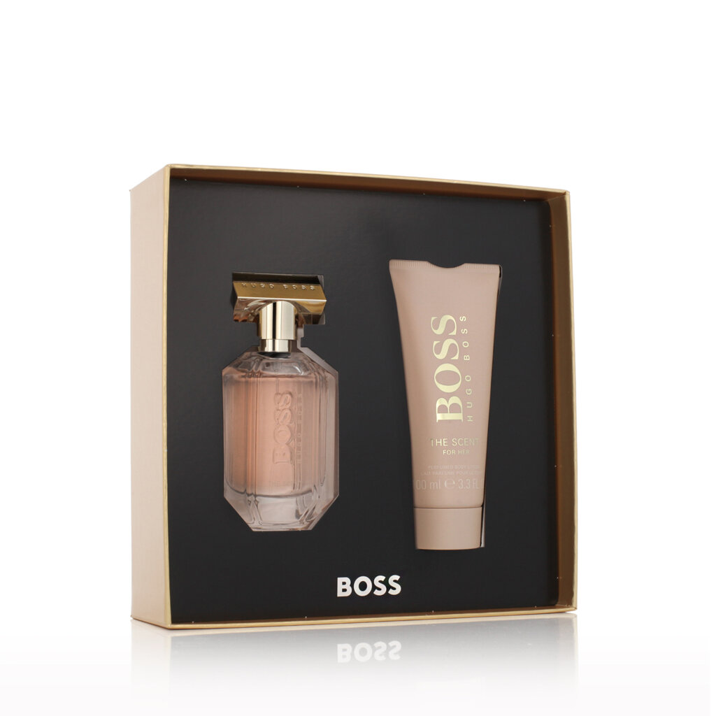 Hugo Boss The Scent For Her Coffret Eau de Parfum 50 ml + Lait Corps 100 ml - Parfum Privilège