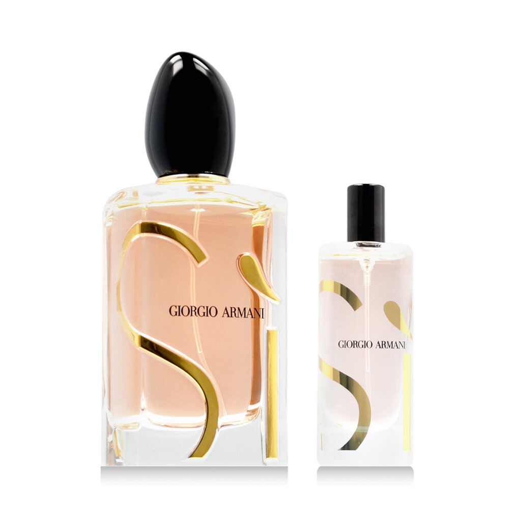Giorgio Armani Si Coffret Eau de Parfum 100 ml + Eau de Parfum 15 ml - Parfum Privilège