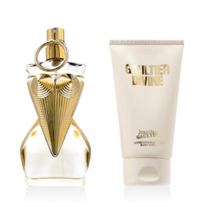 Jean Paul Gaultier Divine Coffret Eau de Parfum Rechargeable 50 ml + Lait Corps 75 ml - Parfum Privilège