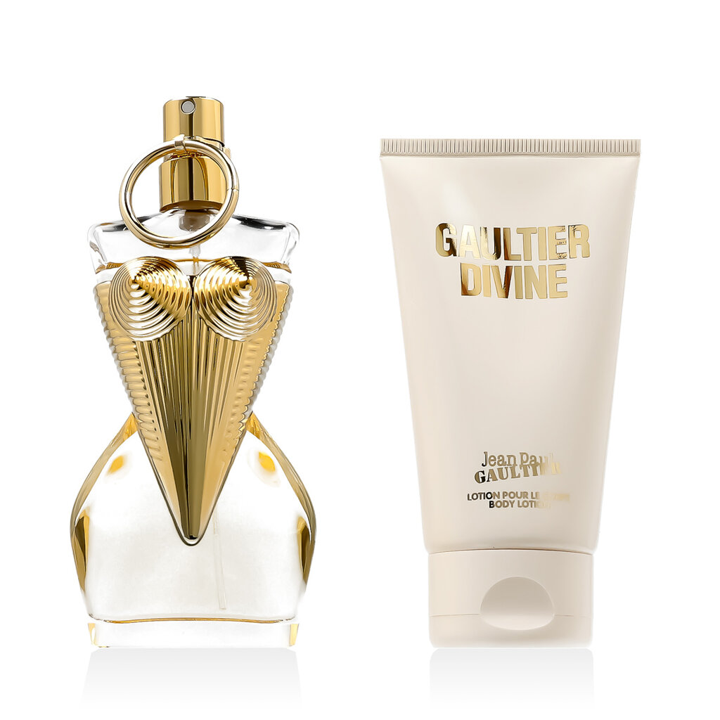 Jean Paul Gaultier Divine Coffret Eau de Parfum Rechargeable 50 ml + Lait Corps 75 ml - Parfum Privilège