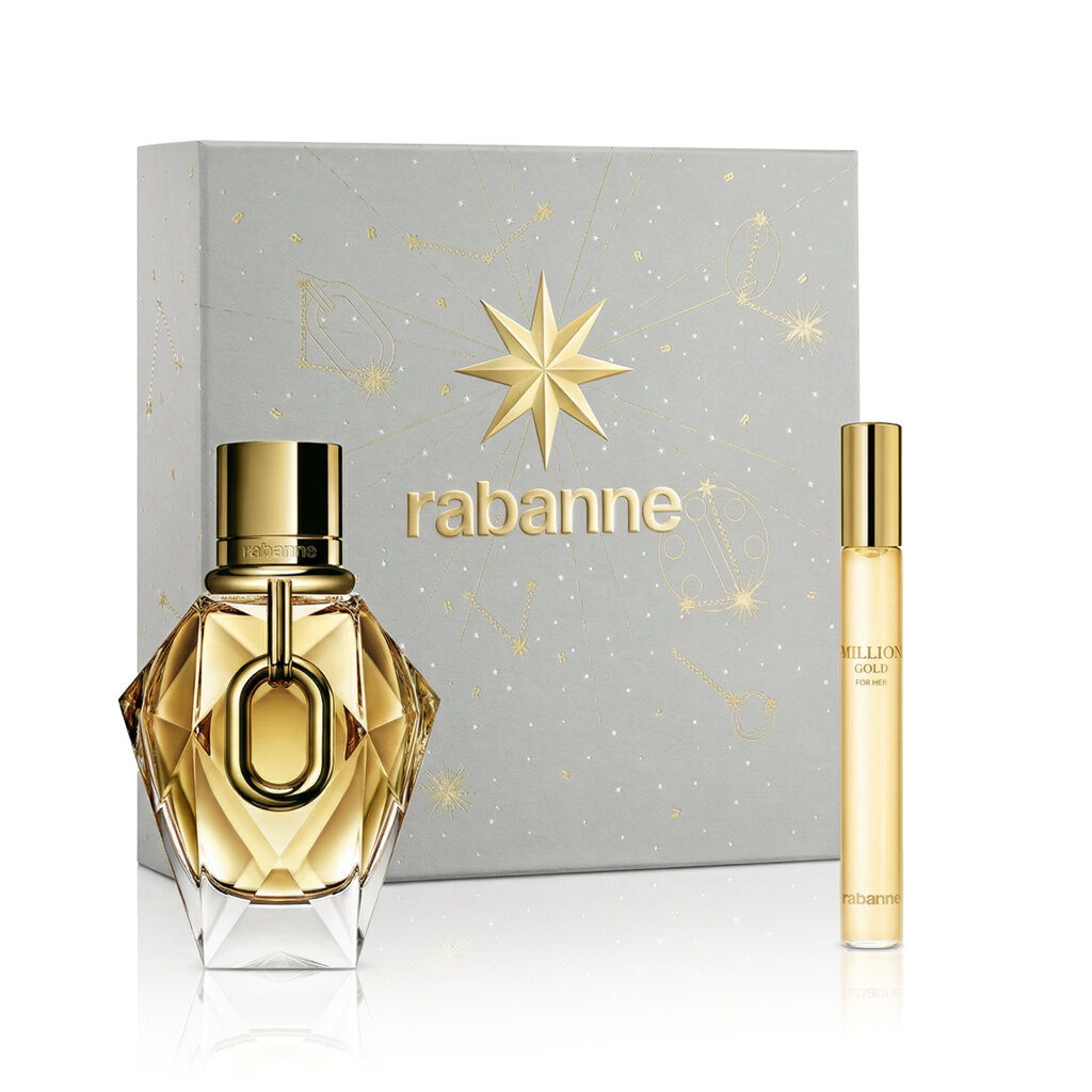 Rabanne Million Gold For Her Coffret Eau de Parfum 50 ml + Mini 10 ml - Parfum Privilège
